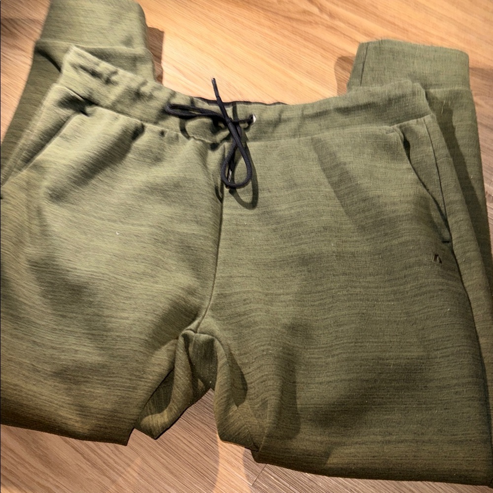 EUC Russell Athletic Black and Olive Jogger Pants